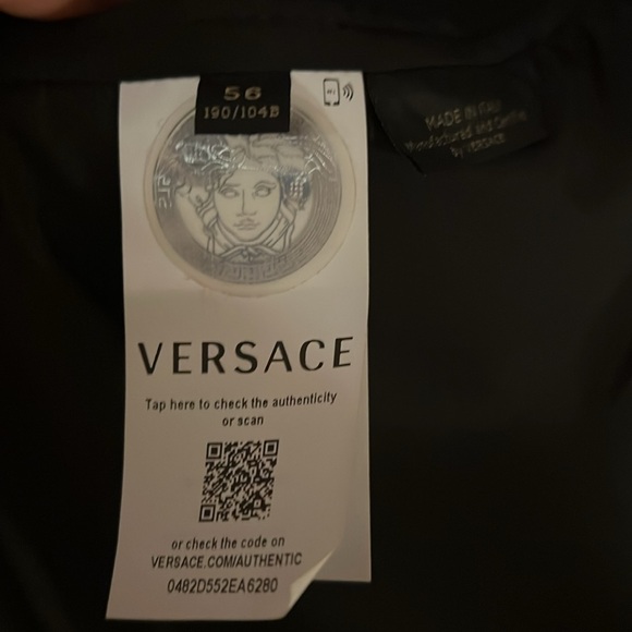 Men’s wool Versace coat - Picture 5 of 5